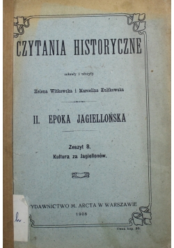 Czytania Historyczne Zeszyt 8 1908 r.