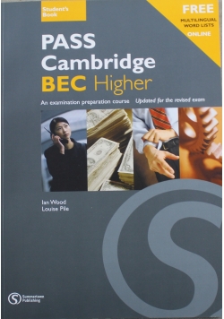 Pass cambridge BEC Higher Students Book