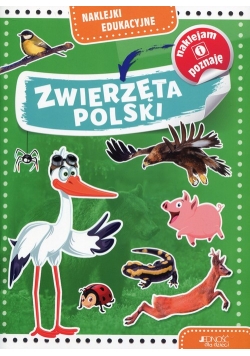 Naklejki edukacyjne Zwierzęta Polski