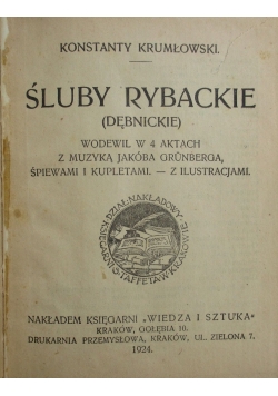 Śluby Rybackie ,1924r.