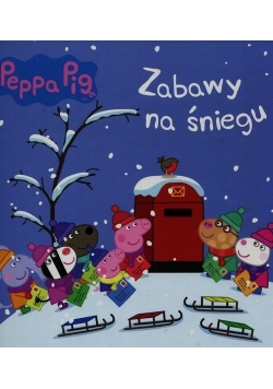 Świnka Peppa Zabawy na śniegu Wizyta Mikołaja