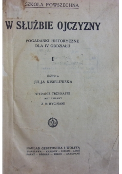 W służbie ojczyzny I, 1929 r.