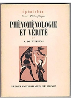 Phenomenologie et verite