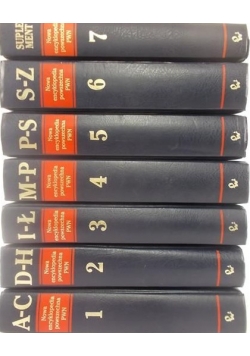 Nowa Encyklopedia Powszechna PWN, Tom I-VII