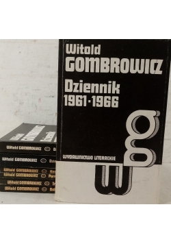 Gombrowicz Dzieła, Zestaw 7 książek