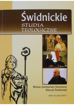 Świdnickie Studia Teologiczne Nr 7