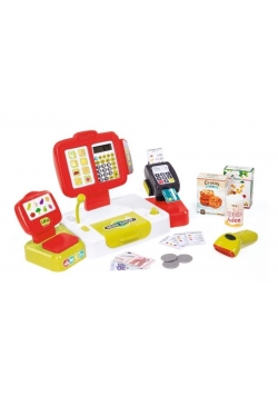 Kasa elektroniczna czerwona