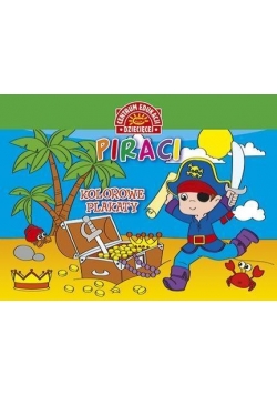 Kolorowe plakaty. Piraci