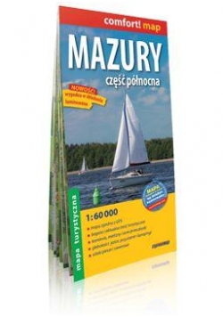 Comfort!map Mazury część północna 1:60 000 mapa