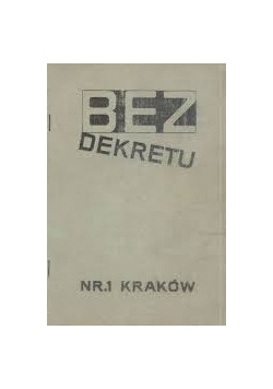 Bez Dekretu Nr 1 1984 r.