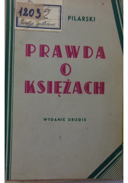 Prawda o księżach, 1936 r.