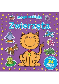 Mega naklejki. Zwierzęta