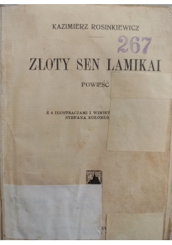 Złoty  Sen Lamikai,1926 r.