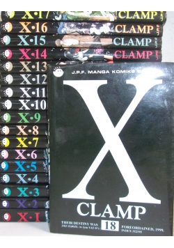 X Clamp, zestaw 18 książek