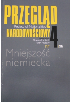Przegląd Narodowościowy Nr 4