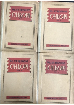 Chłopi, tom I - IV