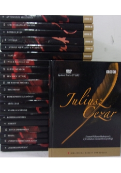 Dramaty Williama Shakespeare'a. Zestaw  21 książek