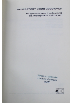 Generatory liczb losowych
