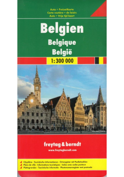 Belgia mapa 1:300 000