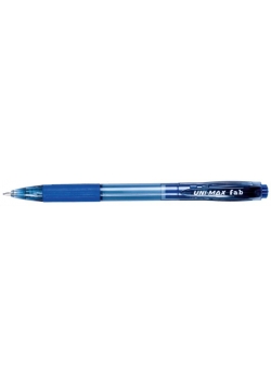 Długopis Fab niebieski (50szt) UNOMAX