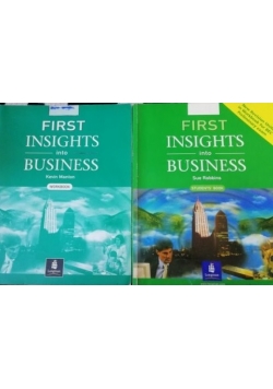 First Insights into Business ,zestaw 2 książek