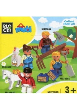 Klocki Blocki Mubi Figurka Piłkarz