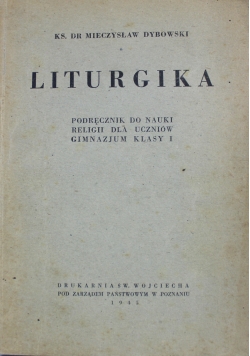 Liturgika 1945 r.