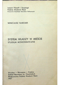 System władzy w mieście