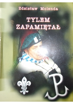 Tylem Zapamiętał ,Autograf Molenda