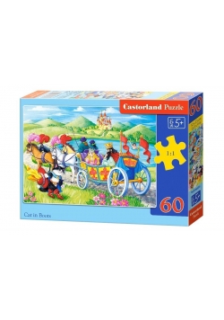 Puzzle 60 Kot w butach CASTOR