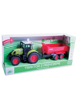 Traktor z wywrotką