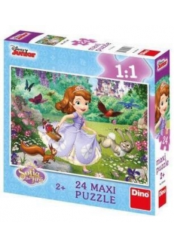Puzzle 24 Maxi Jej Wysokość Zosia DINO