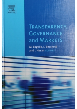 Transparency Governance and Markets