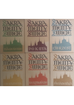Sakramenty Święte.Zestaw 6 książek