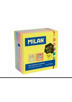 Karteczki samoprzylepne neon mix 76x76/400K MILAN