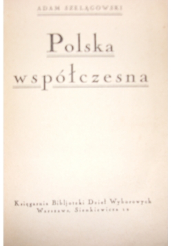 Polska współczesna 1925 r