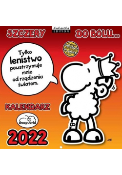Kalendarz 2022 ścienny Classic Sheep Szczery