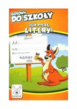 Gotowy do szkoły. Już piszę litery
