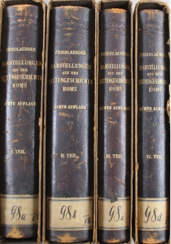 Darstellungen aus der Sittengeschichte Roms Teil I do  IV  1910 r.