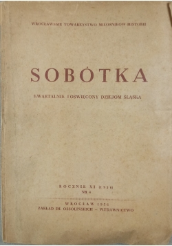 Sobótka, Rocznik XI, Nr 4