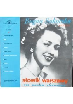 Bogna Sokorska Słownik Warszawy,  Płyta winylowa