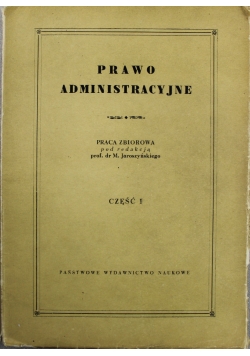 Prawo administracyjne część 1