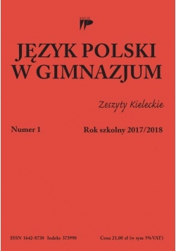 Język polski w gimnazjum nr 1 2017/2018