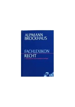 Fachlexikon Recht