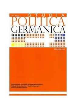 Studia Politica Germanica 2013 / 1 (2)