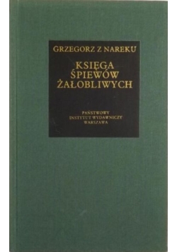 Księga śpiewników żałobliwych