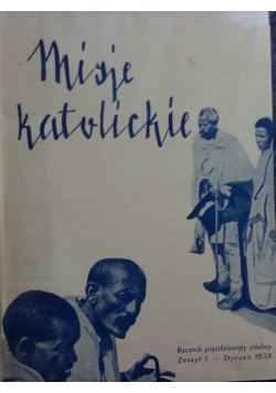 Misje katolickie ,zeszyt 1 do 12 ,1938 r.