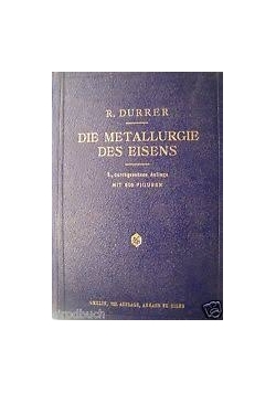 Die metallurgie des eisens, 1943r