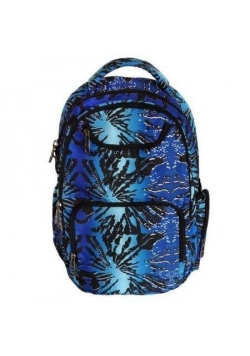 Plecak dwukomorowy Granatowy Batik