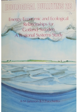 Energy Economic and Ecological Relationships for Gotland Sweden A Regional Systems Study